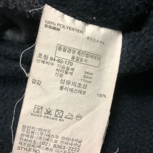 Vintage Fleece V-Neck Sweater - Picture 5 of 5